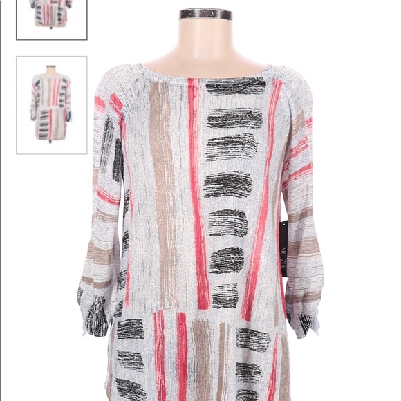 Nic + Zoe Lightweight knit pullover blouse - Picture 4 of 7